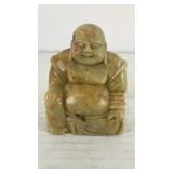 Carved soapstone Buddha 3' x 2.25' x 1.25'