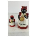(2) small Aunt Jemima figurines