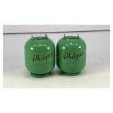 propane tank salt & pepper shakers