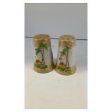 Beach scene salt & pepper shakers