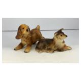 Dogs salt & pepper shakers