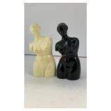 Venus de Milo plastic salt & pepper shakers