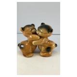 Bear hug salt & pepper shakers