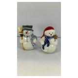 Snowman Salt & Pepper Shakers