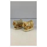 covered wagon salt & pepper shakers
