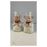 Pig Chef's Salt & pepper shakers