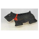 6' x 4.5' Scottish Terrier ceramic tray