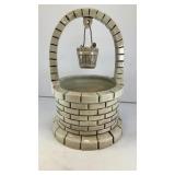 9' Ceramic wishing well vessel