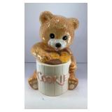 11' ceramic Snacking Teddy Bear cookie jar
