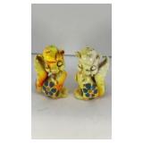 Trippy squirrels ceramic salt & pepper shakers