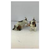 Basset hounds ceramic salt & pepper shakers