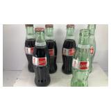 (6) Coca-Cola bottles of 1992 Albertville Olympics