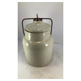 Canning Jar stoneware Crock Weir Co.1892