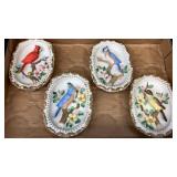 Flat of bird wall decor