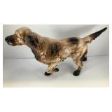 15' long Setter on point cast iron figure