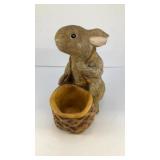 6.5' Bunny with basket resin vessel