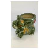 6' long elephant ceramic vessel
