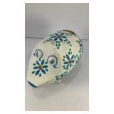 5' terracotta Mexican pig piggy bank