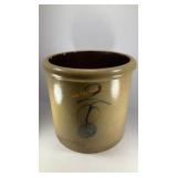 2 gal Red Wing stoneware crock, cracked