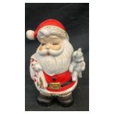 Homco porcelain Santa coin bank