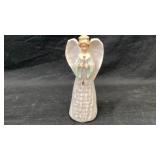 Glittery angel w/ Hail Mary on gown 9' x 3.5'