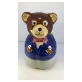 10' Ceramic teddy bear cookie jar