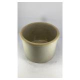 Stoneware low crock bowl (no markings)