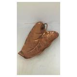Copper leaf trinket tray 9' x 6'