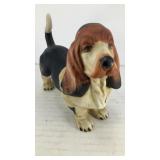 Ceramic Basset Hound figure 5.5' x 4' x 3'
