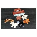 Noah's Ark wind chimes 12' x 8'