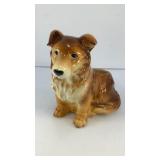 5' ceramic Collie vessel