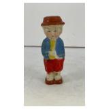 3' ceramic boy figurine