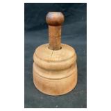 Antique wood butter stamp 6' x 4.5'