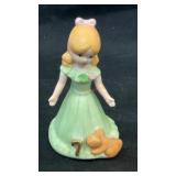 Enesco Growing Up Girls porcelain figurine Age 7