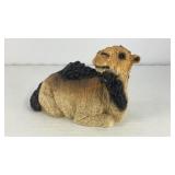 Plaster resting camel figurine 4' x 3' x 1.25'
