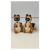 Raccoons Salt & pepper shakers