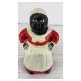 Aunt Jemima cast iron mini coin bank 3' x 2'