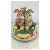 Some Bunny Loves You music box 5' x 4.5'