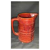 Dark brown Marcrest oven proof stoneware pitcher