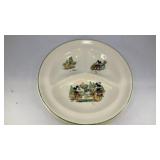 8' Disney ceramic child's plate, divivded portions