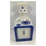 Pilsbury Doughboy clock radio 10' Tall