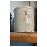 12 gallon Red Wing stoneware crock, no cracks