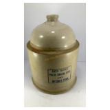 Red Wing stoneware poultry drinking fount & feeder