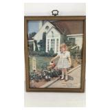 Brodtville Cheese Factory framed art/thermometer