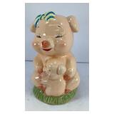 ENESCO Momma & Baby piggy bank 6.25'T