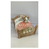 Ceramic Mice in bed bank 6' L