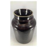 Red Wing stoneware jar w/ matching funnel
