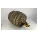 Stoneware barrel w/ spigot 8.5' x 5.5'