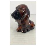 Avon glass hound dog bottle 3.5' x 3' x 2'