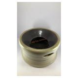 Red Wing stoneware German-style spittoon